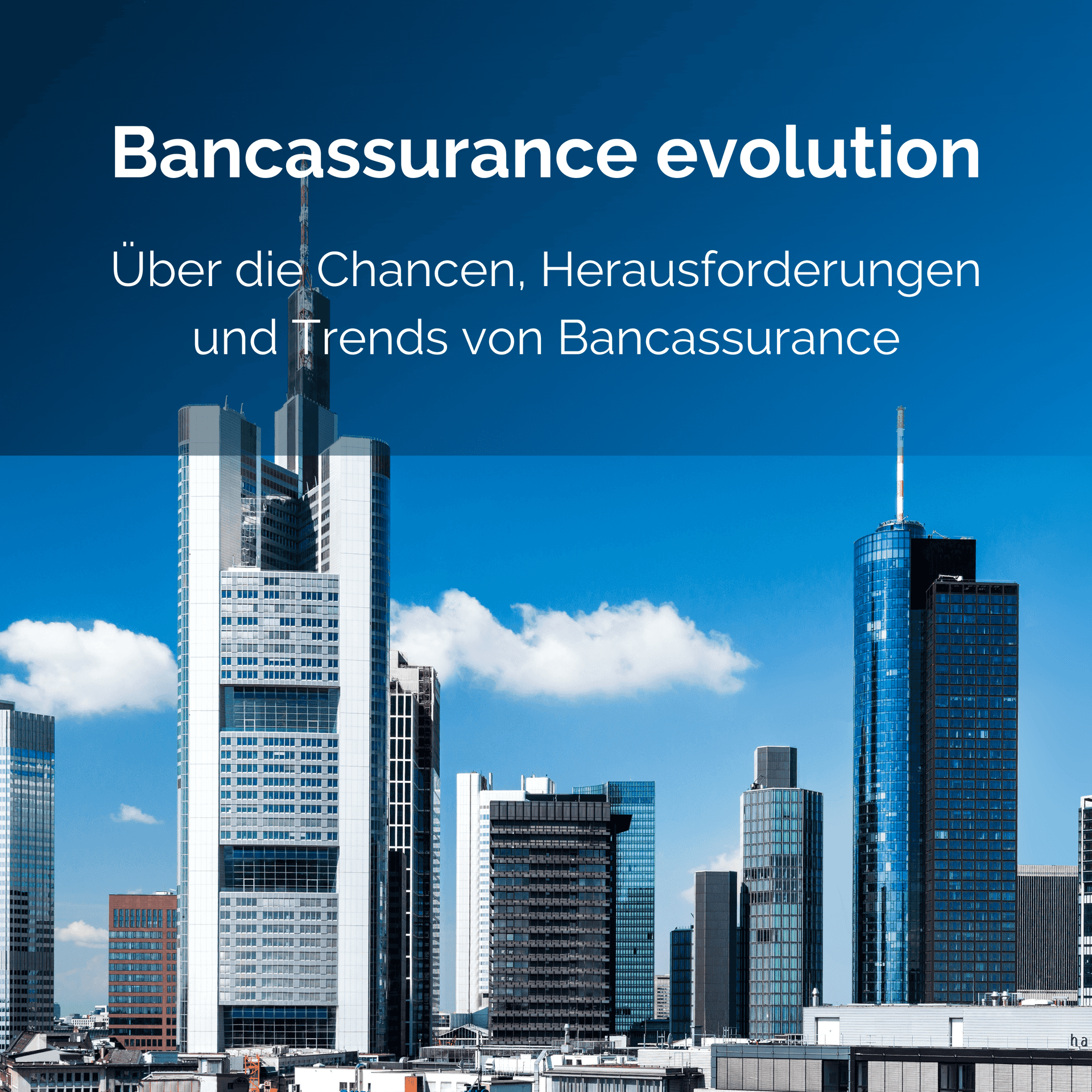 Bancassurance evolution